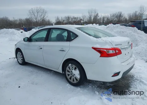 2016 Nissan Sentra Fe+ S/S/Sl/Sr/Sv z USA, uszkodzony, nr VIN 3N1AB7APXGY306516
